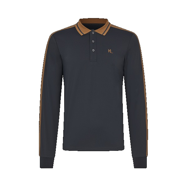 KINGSLAND 102　MARCOﾒﾝｽﾞ長袖ﾎﾟﾛｼｬﾂ