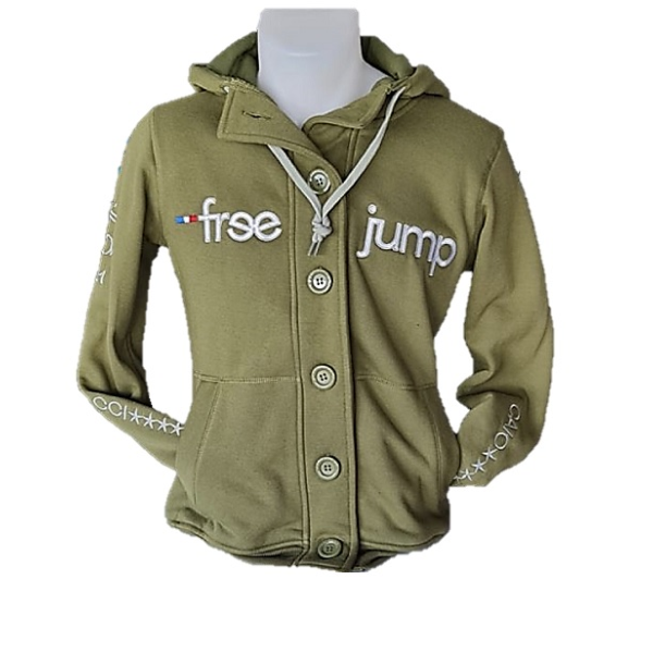 FREEJUMP　HOODIE 2021　カーキ　メンズＳ
