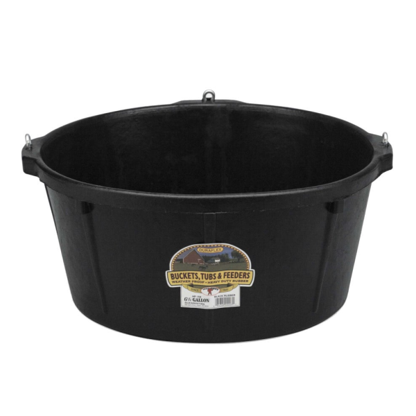 ゴム製飼桶　24L