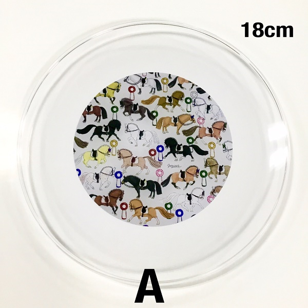 SHIROFUNE　プラスチック皿　18ｃｍ