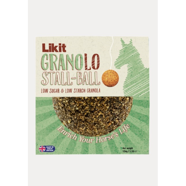 LIKIT　STALLﾎﾞｰﾙ　ｸﾞﾗﾉｰﾗ　1.5kg　低糖